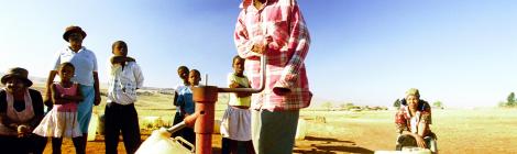 Rural water pump near Ulundi, South Africa. Source: Trevor Samson / World Bank (via Flickr)