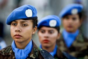 Members of the Guatemalan contingent of the United Nations Stabilization Mission in Haiti (MINUSTAH) participate in a medal award ceremony in recognition of their service. 10/Jun/2009. Port au Prince, Haiti. UN Photo/Marco Dormino. www.unmultimedia.org/photo/