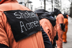 Guantanamo Bay protest Shaker Aamer
