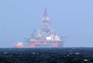 China National Petroleum Corporation's Haiyang Shiyou-981 oil rig is situated close to the Paracel Islands, which Vietnam claims fall inside its exclusive economic zone. Source: East Asia Forum