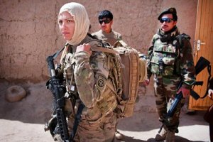 Member of a female engagement team, Ghazni province, Afghanistan. Source: US Department of Defense