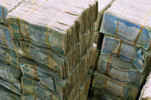 Somaliland Shillings, Hargeisa, 2008. Source: Tristam Sparks (Flickr)