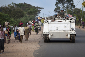 MONUSCO peacekeeper patrol, South Kivu. Source: Flickr | MONUSCO