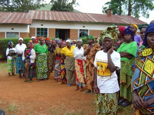 Meeting of victims of Sexual violence in the Democratic Republic of the Congo.