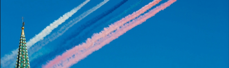 Dress rehearsal of Russian Victory Day parade, May 2013. Source: EnglishRussia.com