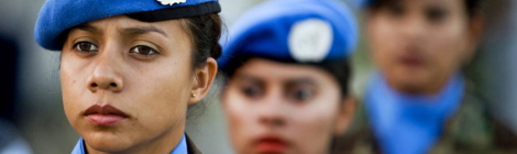 Members of the Guatemalan contingent of the United Nations Stabilization Mission in Haiti (MINUSTAH) participate in a medal award ceremony in recognition of their service. 10/Jun/2009. Port au Prince, Haiti. UN Photo/Marco Dormino. www.unmultimedia.org/photo/