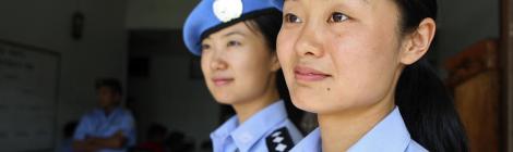 Female United Nations police officers of the United Nations Mission in Timor-Leste (UNMIT). 29/Nov/2007. UN Photo/Martine Perret. www.unmultimedia.org/photo/
